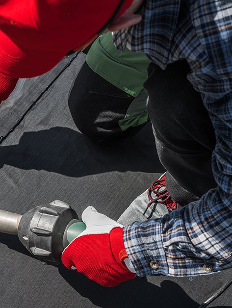 epdm roof repair completed in rochester ny