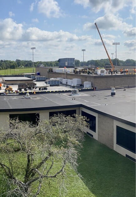 commercial roof replacements in webster