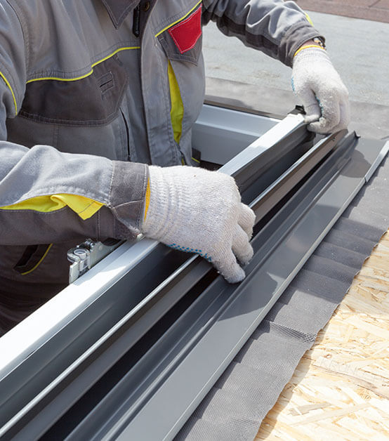 Contactor Replacing Skylight